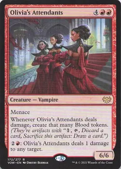 Olivia's Attendants Innistrad: Crimson Vow Regular - Image 1