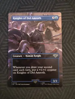 mtg knights of dol amroth borderless lord of the rings - Image 1