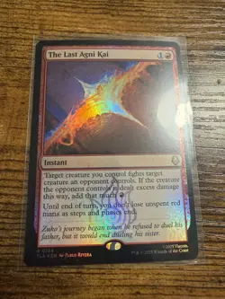 MTG Magic The Gathering Avatar Rare FOIL The Last Agni Kai - Image 1
