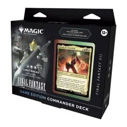 FFVII Video Game Edition Limit Break Commander Deck Final Fantasy FIN MTG - Image 1