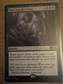 Peer into the Abyss Core Set 2021 Regular - Image 1
