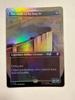The Walls of Ba Sing Se - 329 - MTG Avatar: The Last Airbender - Borderless Foil - Image 1