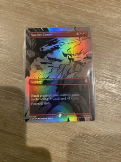 🔮 MTG: TLA 309 Sozin's Comet NM EN Borderless Foil - Image 1