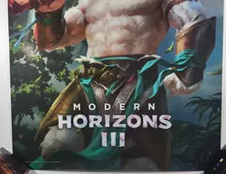(Foil) Modern Horizons 3 - Limited Promo Poster: Goldmane - Magic the Gathering - Image 2