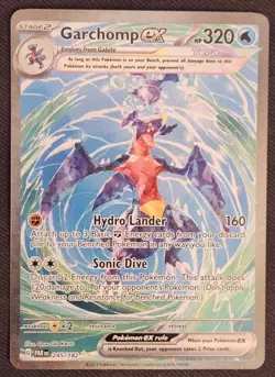 Garchomp ex 245/182 - Paradox Rift Special Illustration Rare NM - Pokemon TCG - Image 1