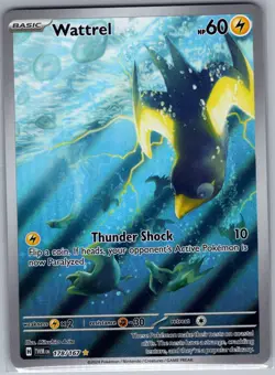 Wattrel 178/167 SV06: Twilight Masquerade - Pokemon Card - NM - Image 1