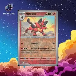 Carte Pokemon Matoufeu 033/162 Reverse Forces Temporelles Francais - Image 1