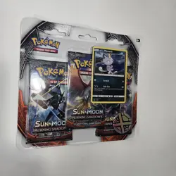POKEMON BURNING SHADOWS 3 PACK BLISTERS SET WITH MEOWTH PROMO SM 43 - Image 3