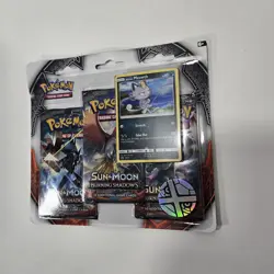 POKEMON BURNING SHADOWS 3 PACK BLISTERS SET WITH MEOWTH PROMO SM 43 - Image 4