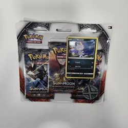 POKEMON BURNING SHADOWS 3 PACK BLISTERS SET WITH MEOWTH PROMO SM 43 - Image 5