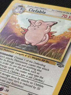 1999 Pokemon Jungle 1st Ed WotC 17/64 Clefable Non-Holo - Image 3