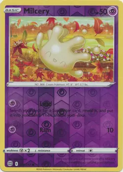 Pokemon TCG Brilliant Stars - Milcery 070/172 (Reverse Holo) - Image 1