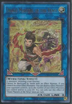 Yugioh! Draco Masters of the Tenyi - CHIM-EN099 - Ultra Rare - 1st Edition Near - Image 1