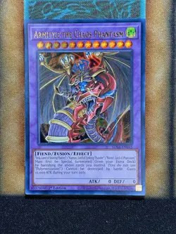 Yugioh Armityle The Chaos Phantasm SDSA-EN045 Ultra Rare 1st Ed NM - Image 1