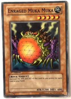 YuGiOh! - Enraged Muka Muka SOD-EN031 1st Edition Common - Image 1