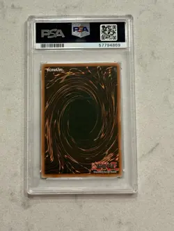 2003 YU-GI-OH! BPT-009 BLUE-EYES WHITE DRAGON PSA 8 - Image 2