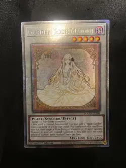 Yugioh Garden Rose Maiden DOOD-EN101 Starlight Rare 1st Edition NM - Image 1