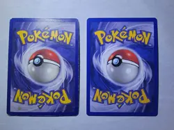 Kangaskhan Base Set 2 And Donphan Neo Genesis Pokemon Cards - Image 2