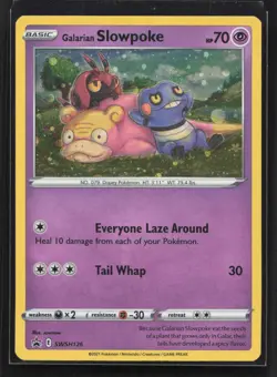 Galarian Slowpoke - Promo SWSH: Sword & Shield Promo Cards SWSH126 NM - Image 1