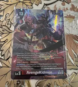 Digimon Card Game Singles AvengeKidmon Foil P-170 Promo - Image 1