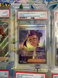 Pokemon TCG PSA Graded Card Slab Lot Of Ten Pikachu, M Sceptile EX - Image 3