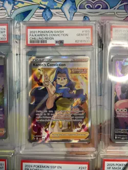 Pokemon TCG PSA Graded Card Slab Lot Of Ten Pikachu, M Sceptile EX - Image 4