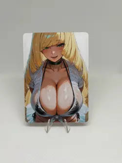 Pokemon Anime Waifu ACG DIY Trainer Art Card - Image 2