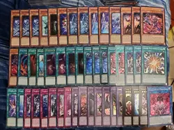 Yugioh 50 Card Fiendsmith Tearlament Deck Core Engraver Kashtira Super Poly - Image 1