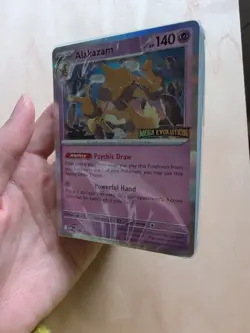 Mega Evolution Build and Battle Alakazam 003 Promo Card and Deck SEALED Pokemon - Image 3