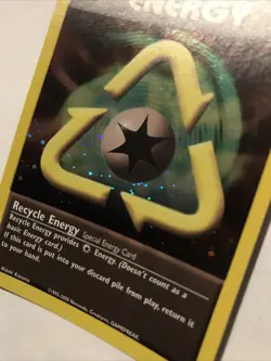 Recycle Energy - WOTC League Promo Pokemon - Holo Card - Image 2