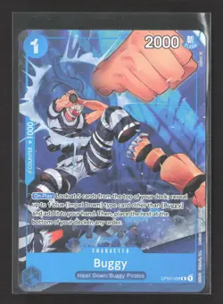 2023 Bandai One Piece Card Game Paramount War Buggy #OP02-058 - Image 1