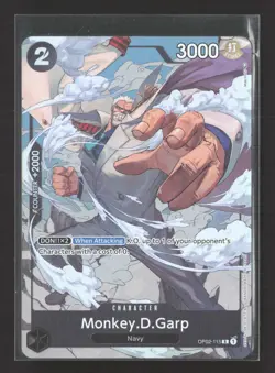 One Piece Card Game OP-02 Paramount War Monkey D. Garp - Image 1