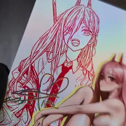 Bundle 10 CArds ~ DREAM GODDESS GOLD Sexy POWER Chainsaw Man Foil Card ZR016 - Image 5