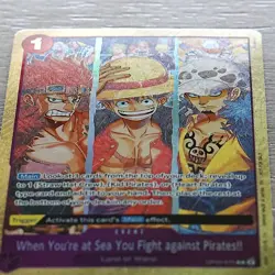 [CUSTOM] When You're at Sea You Fight against Pirates!! Promo PROXY CARD-ENGLISH - Image 2