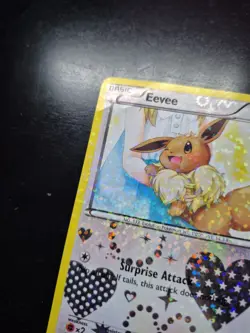 Eevee RC14/RC25 Legendary Treasures: Radiant Collection Pokemon Card HP/DMG - Image 5