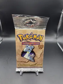 Pokemon Vintage Fossil Booster Pack Long Crimp 21.12g FACTORY SEALED WOTC - Image 1