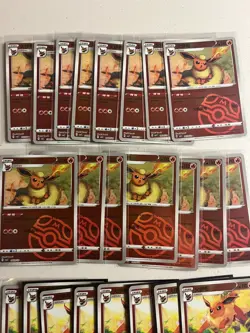 Pokemon Flareon Master Ball Chinese Gem Pack Vol.2 Lot of 30 US Seller - Image 2