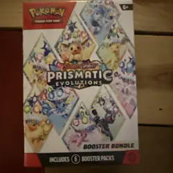 POKEMON TCG SCARLET VIOLET PRISMATIC EVOLUTIONS BOOSTER BUNDLE FACTORY SEALED! - Image 1