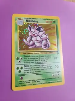 Nidoking - Holo - 11/130 Base Set 2 - Pokemon TCG - 1999 - Image 2