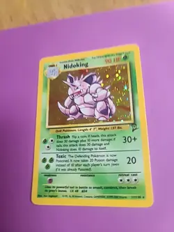 Nidoking - Holo - 11/130 Base Set 2 - Pokemon TCG - 1999 - Image 3