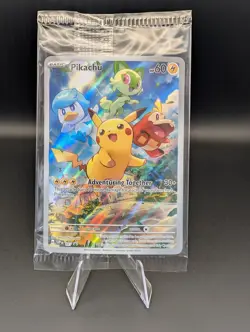 Pikachu #27 SEALED Pokemon TCG Black Star Promo Paldea Evolved NM - Image 1