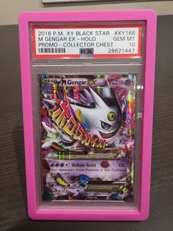 POKEMON BLACK STAR PROMO MEGA GENGAR EX #XY166 HOLO PSA 10 GEM MINT POP 120 ?? - Image 1