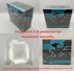 Pokemon Center Exclusive Black Bolt Elite Trainer Box ETB Sealed w ETB protector - Image 2