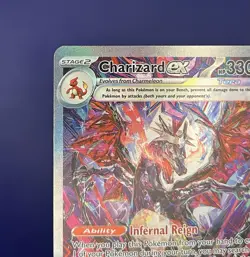 Charizard ex 234 Paldean Fates Special Illustration Rare Pokemon TCG - NM - Image 2