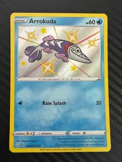 Pokemon TCG Shining Fates: Shiny Vault SV031/SV122 Arrokuda NM - Image 1