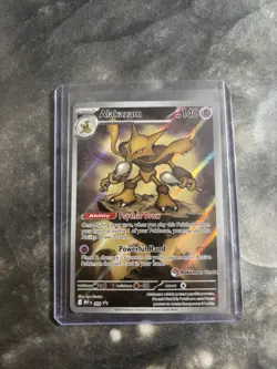 Alakazam 009 Pokemon Center Stamp Black Star Promo - Image 1