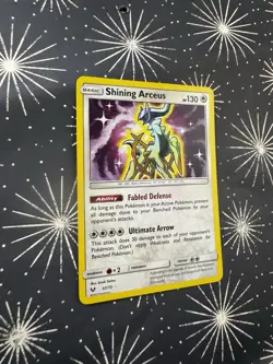 2017 Pokemon Shining Arceus Holo 57/73 - Shining Legends - NM - Image 3