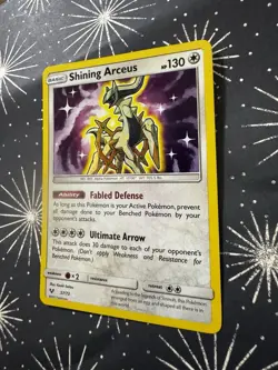 2017 Pokemon Shining Arceus Holo 57/73 - Shining Legends - NM - Image 4