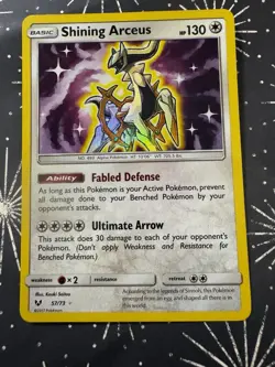 2017 Pokemon Shining Arceus Holo 57/73 - Shining Legends - NM - Image 5
