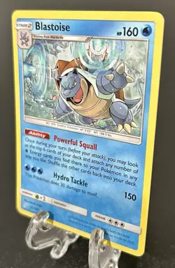 Pokemon TCG Deck Exclusives Blastoise #25 Cracked Ice Holo - Image 4